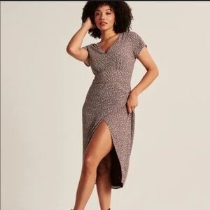 Floral Midi Dress A&F